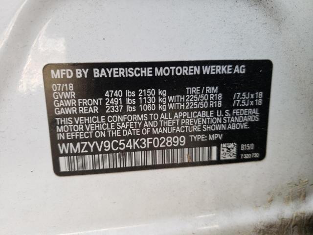 2019 MINI COOPER JCW WMZYV9C54K3F02899