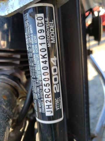 2004 HONDA VT750 C JH2RC50004K010900