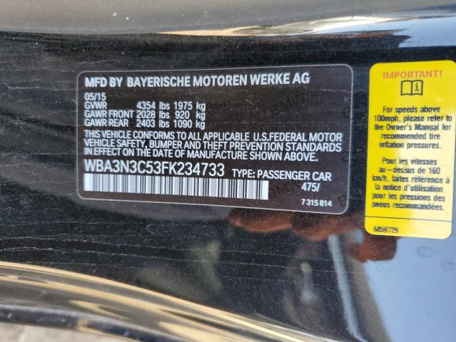 2015 BMW 428 I - WBA3N3C53FK234733