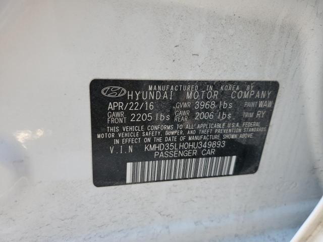 2017 HYUNDAI ELANTRA GT - KMHD35LH0HU349893