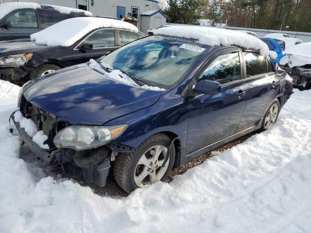 Salvage cars for sale from Copart Lyman, ME: 2012 Toyota Corolla Base