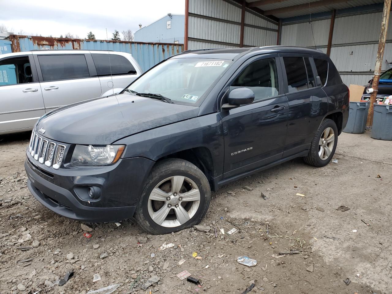 1C4NJDEBXED605549 2014 Jeep Compass Latitude