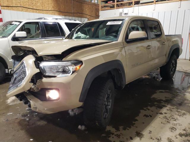 Salvage cars for sale from Copart Anchorage, AK: 2018 Toyota Tacoma Double Cab