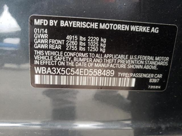 WBA3X5C54ED558489 BMW 328 XIGT