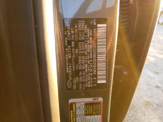2021 GENESIS GV80 BASE KMUHB4SB0MU051691