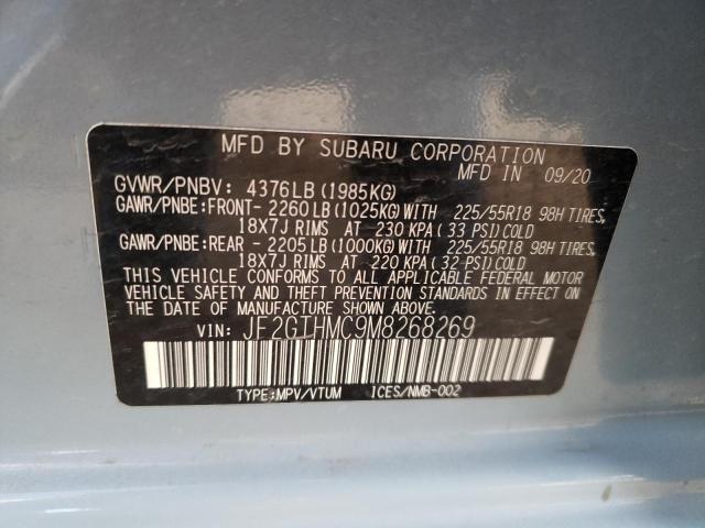 JF2GTHMC9M8268269 Subaru Crosstrek Limited