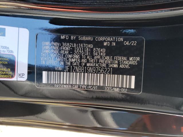 2022 TOYOTA GR 86 JF1ZNBB19N9756221