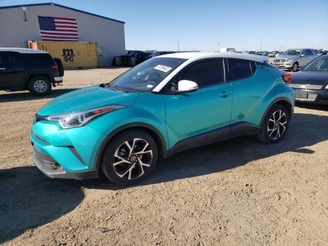 Salvage cars for sale from Copart Amarillo, TX: 2018 Toyota C-HR XLE