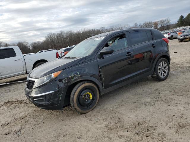 KIA Sportage salvage cars for sale: 2016 KIA Sportage LX