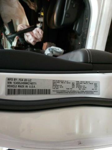 2021 DODGE DURANGO SR 1C4SDJH99MC740771