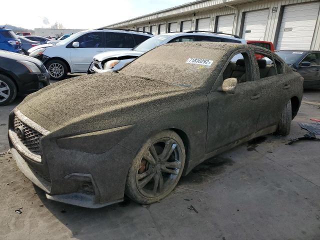 Salvage cars for sale at Louisville, KY auction: 2019 Infiniti Q50 Luxe