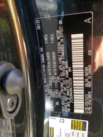 2022 LEXUS RX 350 - 2T2HZMAA8NC259299