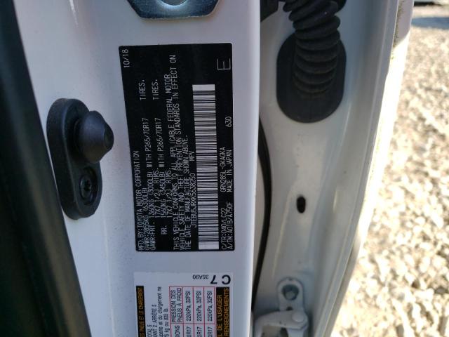 2019 TOYOTA 4RUNNER - JTEBU5JRXK5638250