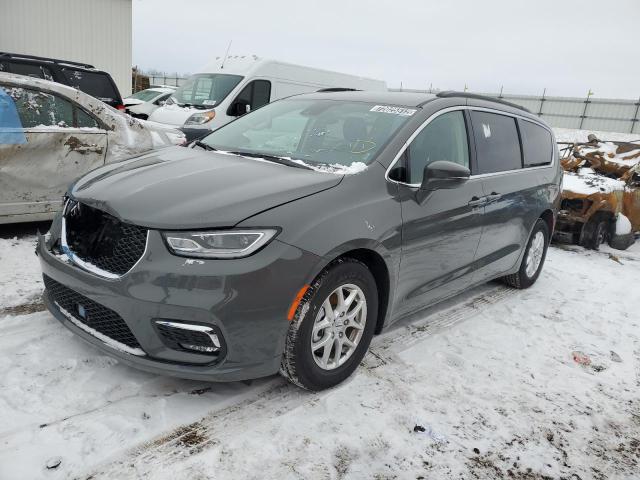Salvage cars for sale from Copart Portland, MI: 2022 Chrysler Pacifica Touring L