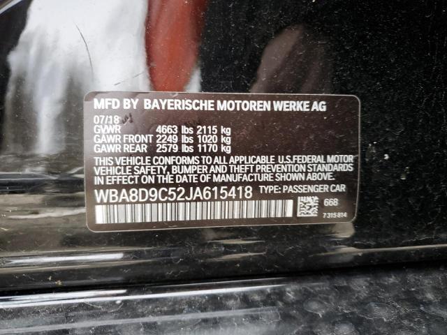 WBA8D9C52JA615418 BMW 330 XI