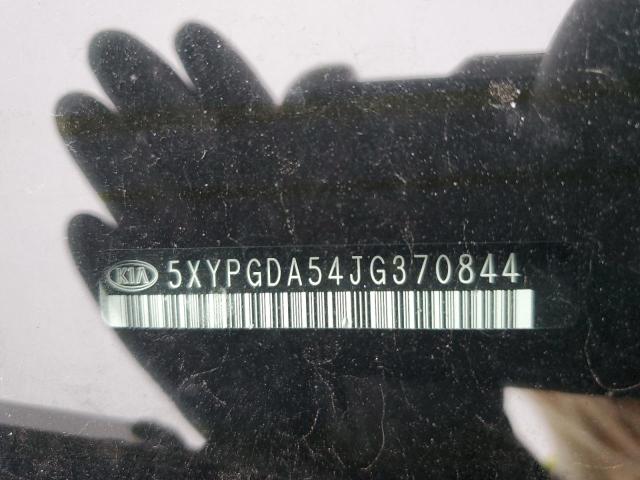 5XYPGDA54JG370844 KIA SORENTO LX