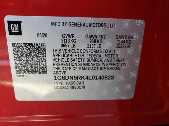 2020 CADILLAC CT5 PREMIU - 1G6DN5RK4L0140628