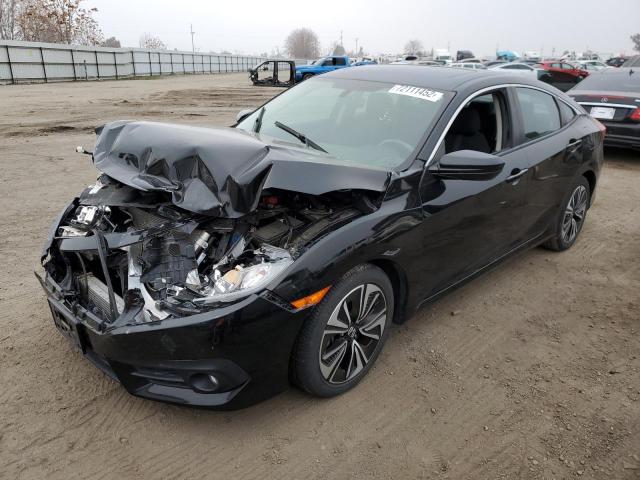 Salvage cars for sale from Copart Bakersfield, CA: 2018 Honda Civic EX