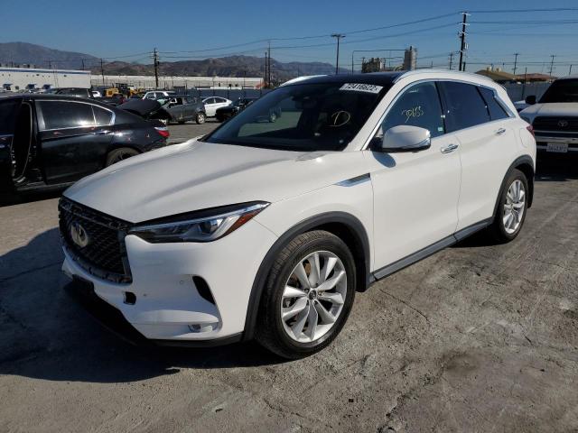 Salvage cars for sale from Copart Sun Valley, CA: 2019 Infiniti QX50 Essen
