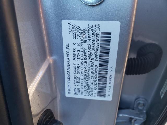 2019 ACURA TLX ADVANC 19UUB3F8XKA005909