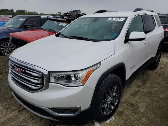 Salvage cars for sale from Copart Fort Pierce, FL: 2017 GMC Acadia SLT