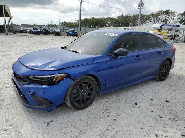 Salvage cars for sale from Copart Homestead, FL: 2022 Honda Civic SI
