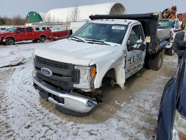 Salvage cars for sale from Copart Lansing, MI: 2017 Ford F350 Super