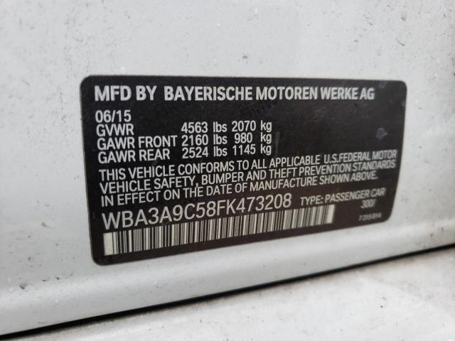 2015 BMW 335 I - WBA3A9C58FK473208
