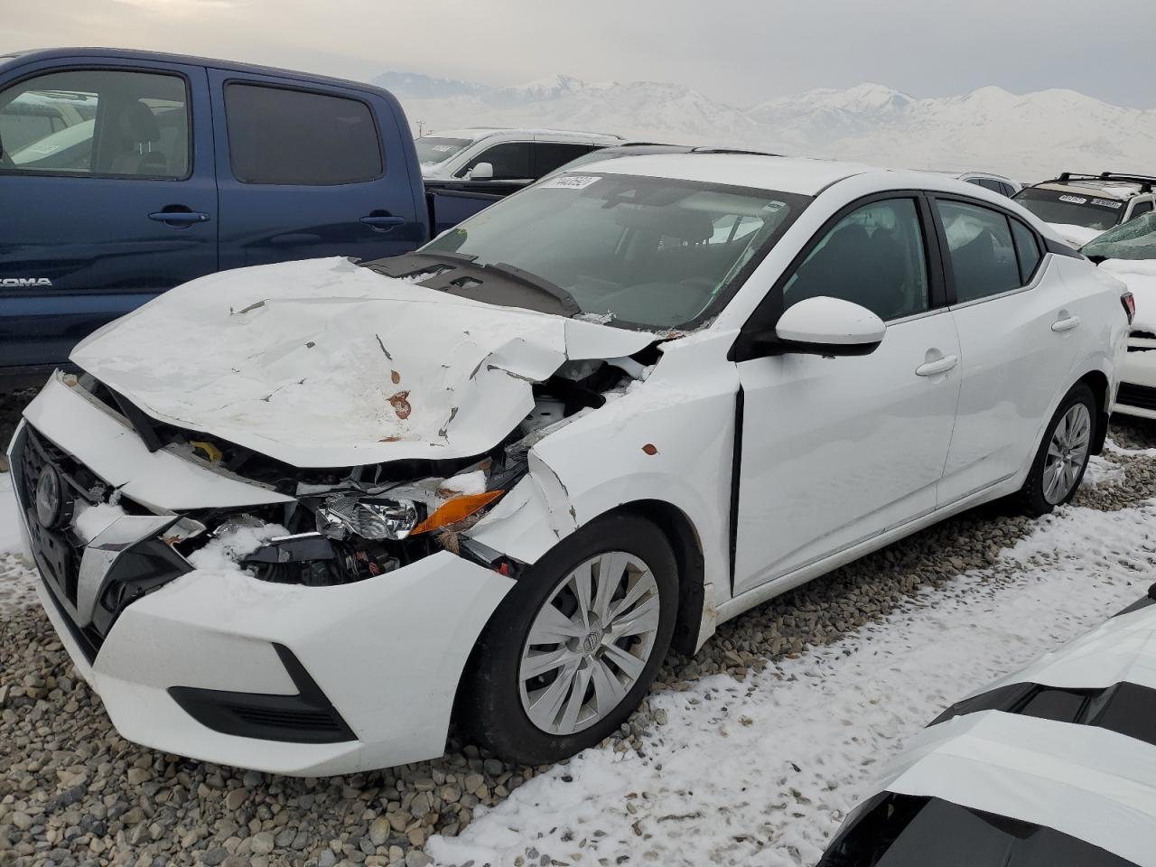 2020 Nissan Sentra S VIN: 3N1AB8BV7LY245462 Lot: 71443592