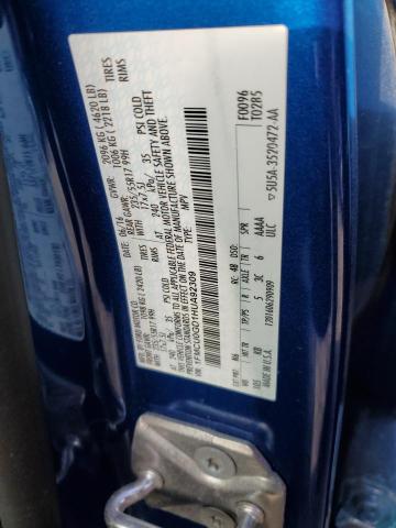 1FMCU0GD1HUA92309 Ford ESCAPE SE