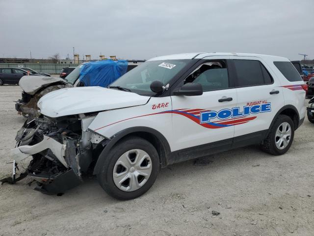 Ford salvage cars for sale: 2017 Ford Explorer Police Interceptor