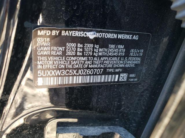 5UXXW3C5XJ0Z60707 BMW X4 Xdrive28i