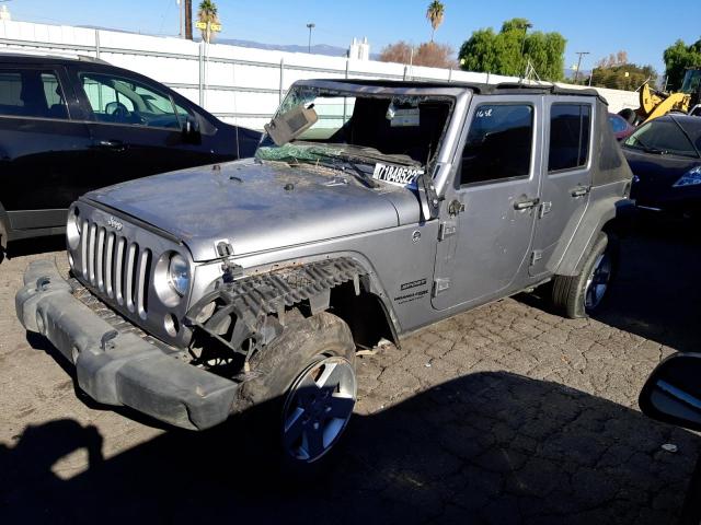 Salvage cars for sale from Copart Colton, CA: 2018 Jeep Wrangler U