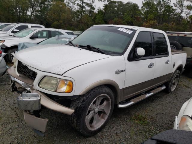 Salvage cars for sale from Copart Savannah, GA: 2003 Ford F150 Super