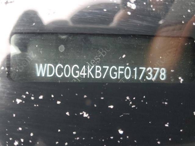 2016 MERCEDES-BENZ GLC 300 4M - WDC0G4KB7GF017378