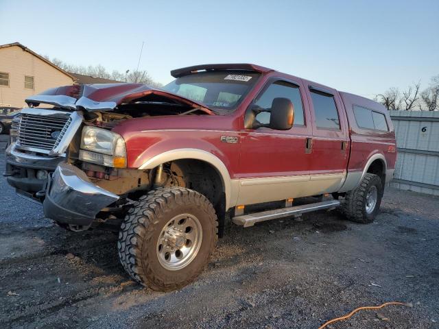 Salvage cars for sale from Copart York Haven, PA: 2004 Ford F250 Super