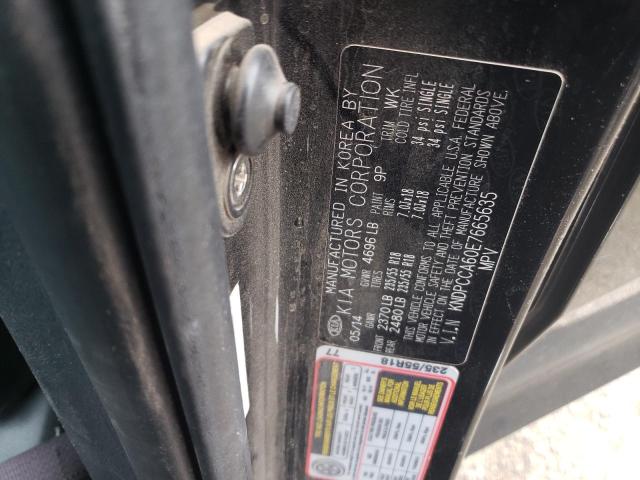 KNDPCCA60E7665635 KIA Sportage Sx