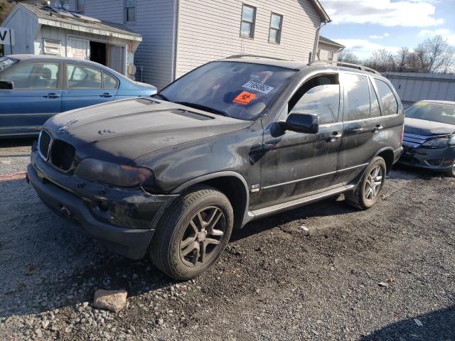 Salvage cars for sale from Copart York Haven, PA: 2005 BMW X5 3.0I