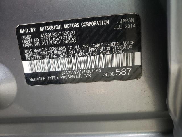 2015 MITSUBISHI LANCER SE JA32V2FW1FU001160