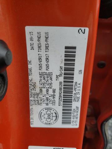 2016 TOYOTA TACOMA DOU - 5TFDZ5BN9GX001288