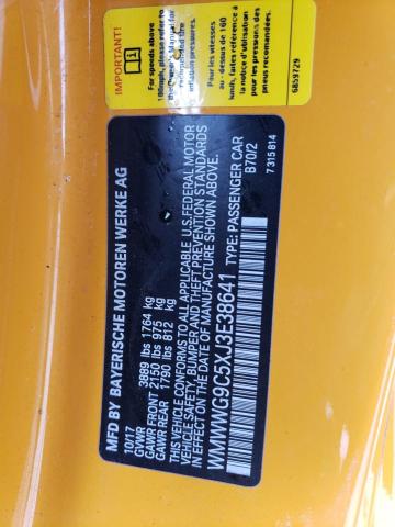 WMWWG9C5XJ3E38641 Mini Cooper