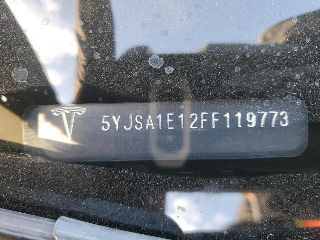 5YJSA1E12FF119773 Tesla MODEL S