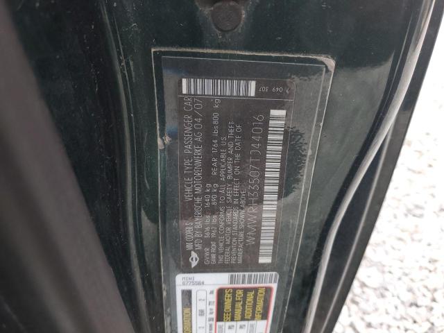 WMWRH33507TJ44016 Mini Cooper