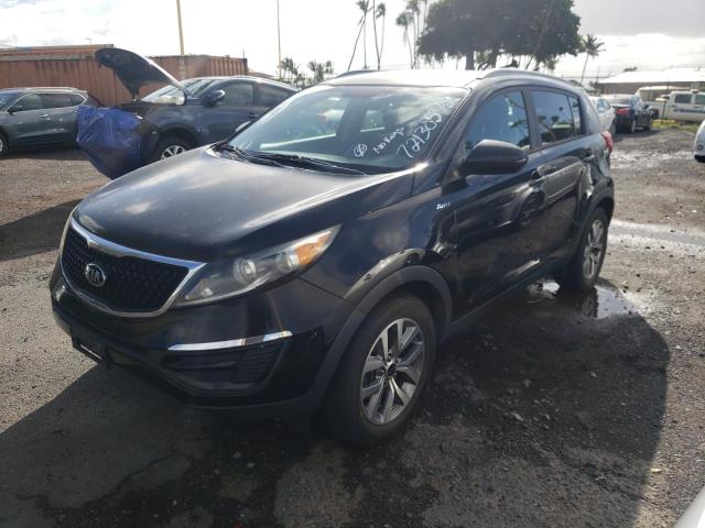 KIA Sportage salvage cars for sale: 2016 KIA Sportage LX