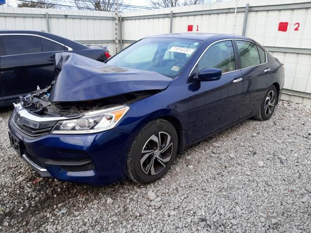 Salvage cars for sale from Copart Walton, KY: 2016 Honda Accord LX