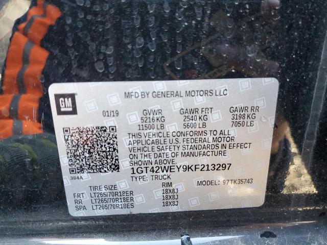 1GT42WEY9KF213297 GMC Sierra K3500 Denali