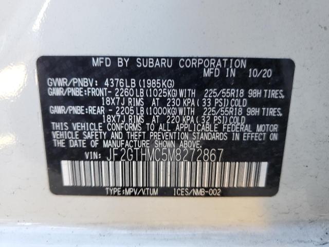 JF2GTHMC5M8272867 Subaru Crosstrek Limited