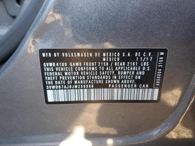 2018 VOLKSWAGEN JETTA SE - 3VWDB7AJ6JM256988