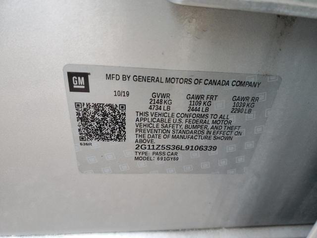 2020 CHEVROLET IMPALA LT - 2G11Z5S36L9106339