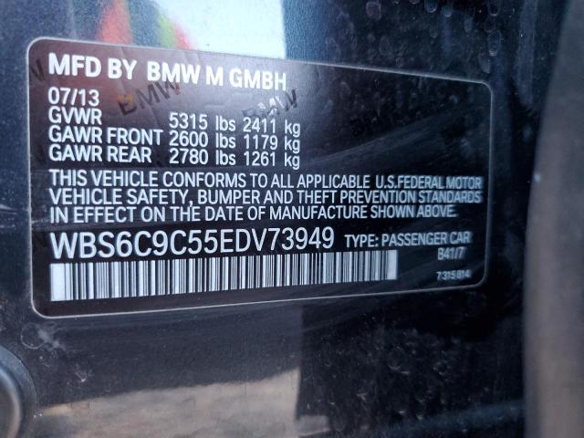 WBS6C9C55EDV73949 BMW M6 Gran Coupe